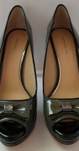 Antonio Melani peep toe heels
